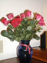 picture of pesticide-free organic flowers, roses