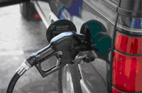 picture of gas being pumped into a vehicle