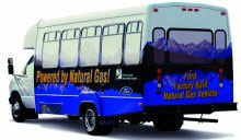 picture of natural gas bus