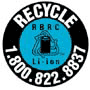 picture of RBRC logo for lithium ion (l i ion) batteries