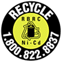 picture of RBRC logo for nickel-cadmium (ni-cad) batteries