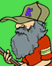 Hermit Cartoon / Recluse Joke link; thumb of bearded guy in a hat