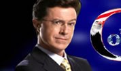 picture of stephen colbert; link for funny video; opens in new window