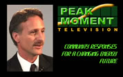 picture of Steven Ribeiro next to the words Peak Moment Television; click to go to audio/video page; opens in new window