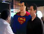 seinfeld and superman video link; thumb of seinfeld and superman in a deli getting ready to order