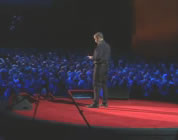 unsustainable trends video link; thumb of Paul Gilding on stage before a crowd