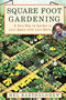 book cover for Square Foot Gardening, by Mel Bartholomew, 3/10/2005