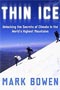 book cover for Thin Ice, by Mark Bowen, 10/3/2006