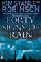 book cover for Forty Signs of Rain, by Kim Stanley Robinson, 6/1/2004