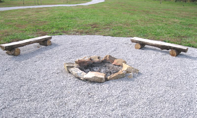 picture of Fire Circle, closer