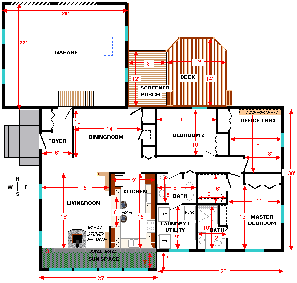 picture of Floor Plan / Room Sizes